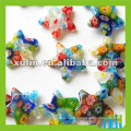 beautiful star shape glass millefiori beads